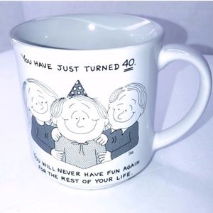 Dale turned 40 cup 12 ounce no chips or cracks